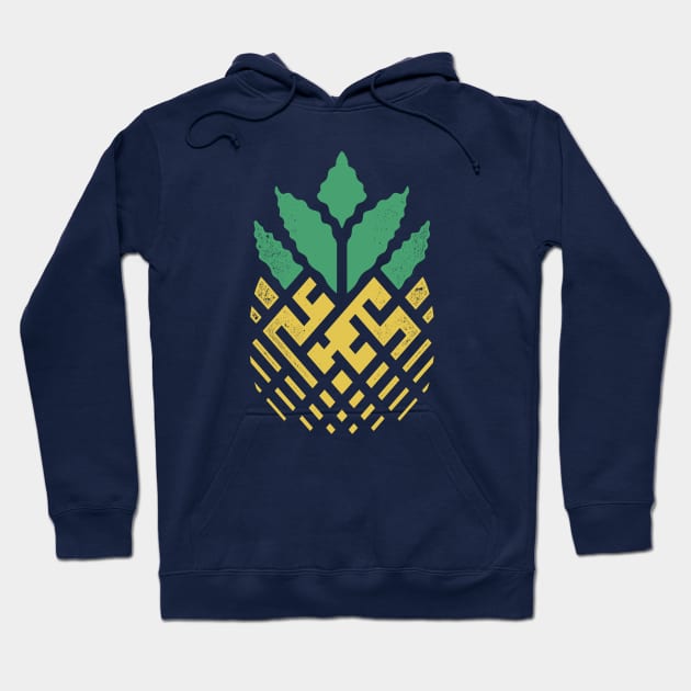 Pineapple Maze Hoodie by metalsan